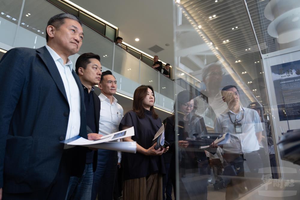 立委考察水面無人載具　盼國造發展並支持預算推動