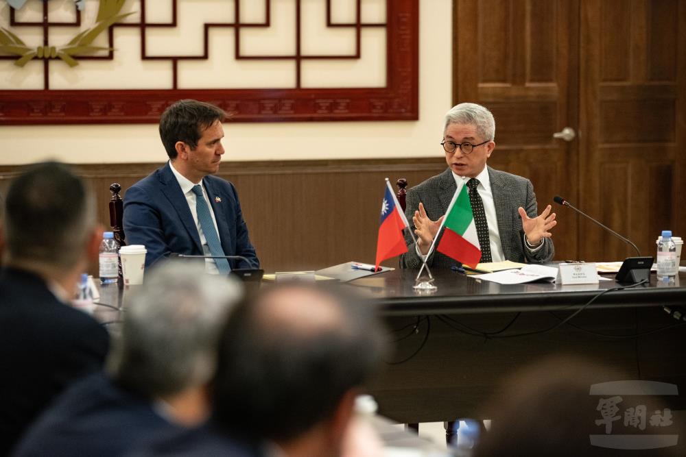 徐副部長接見義大利國會友臺協會訪團　深化雙方合作與民主夥伴關係