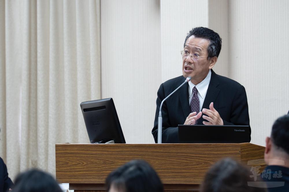 顧部長赴立院提特別條例草案報告　加速籌建可恃戰力