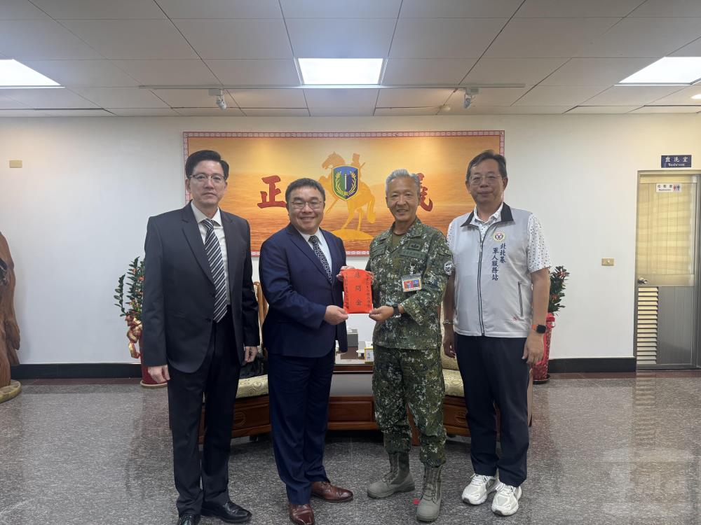 企業敬軍秋節慰問　感謝官兵守護家園