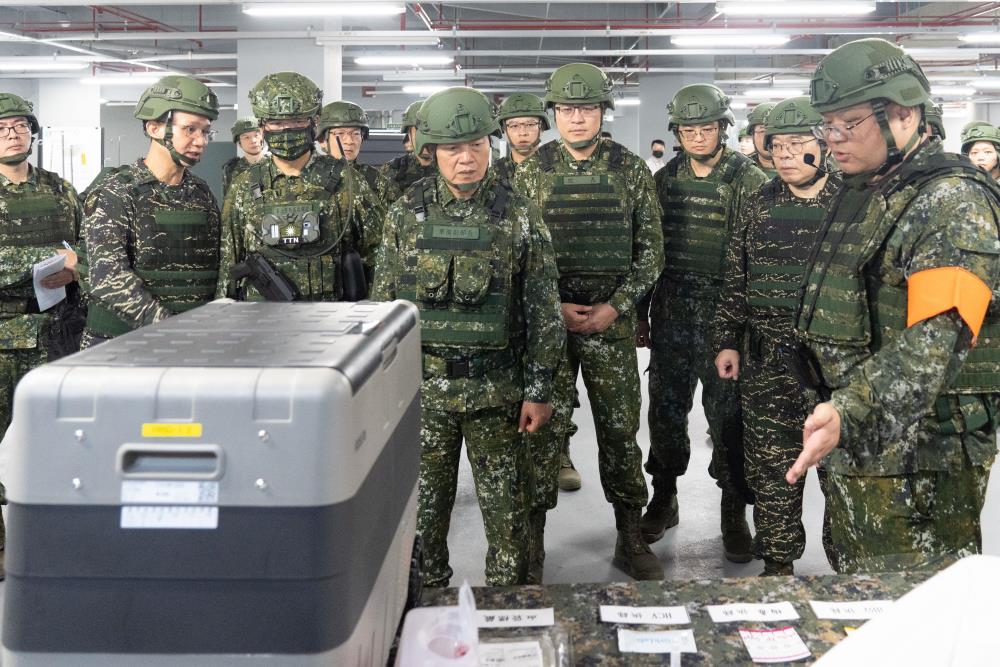 鍾副部長視導大傷救護應變　驗證戰時醫療韌性