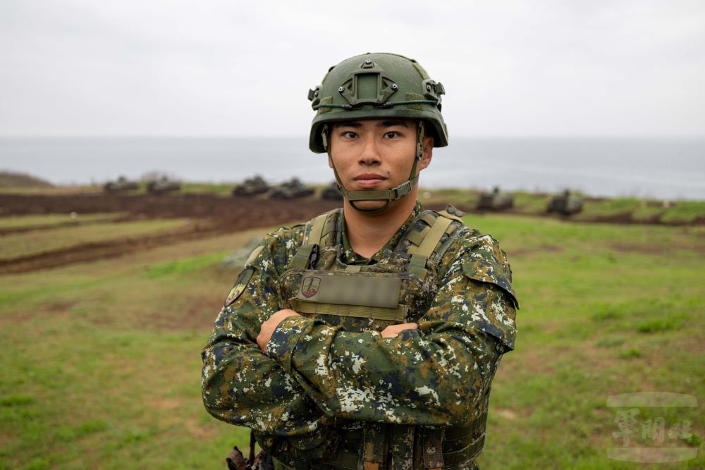 宋連長強調，持續精進訓練強度，才能提升部隊戰力。（軍聞社記者蔡枋澐攝）