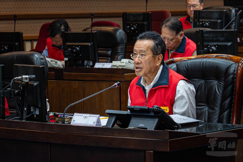 顧部長:完成整備隨時投入救災 守護民眾與家園安全 顧部長:完成整備隨時投入救災 守護民眾與家園安全