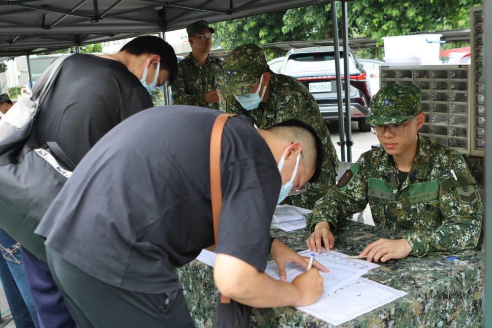 137旅全旅動員　召員聞令報到提升後備戰力
