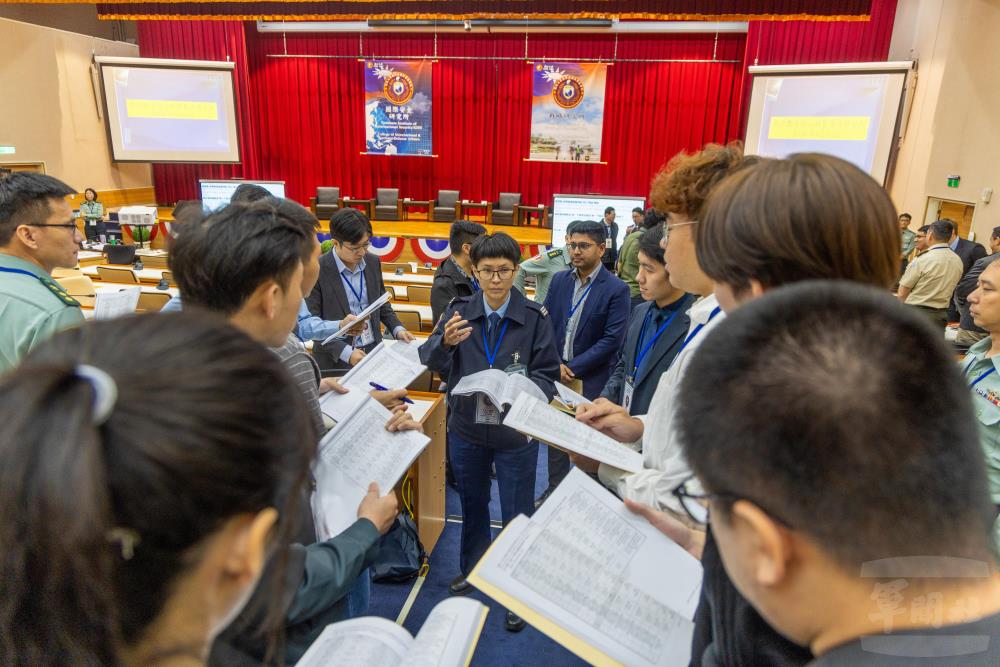 多所國內外大學與智庫代表參與「賽前訓練營」。（青年日報提供）