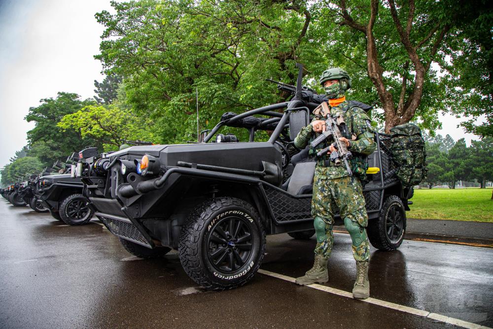 特戰突擊車具備高機動與快速反應能力。（軍聞社記者尤昱翔攝）