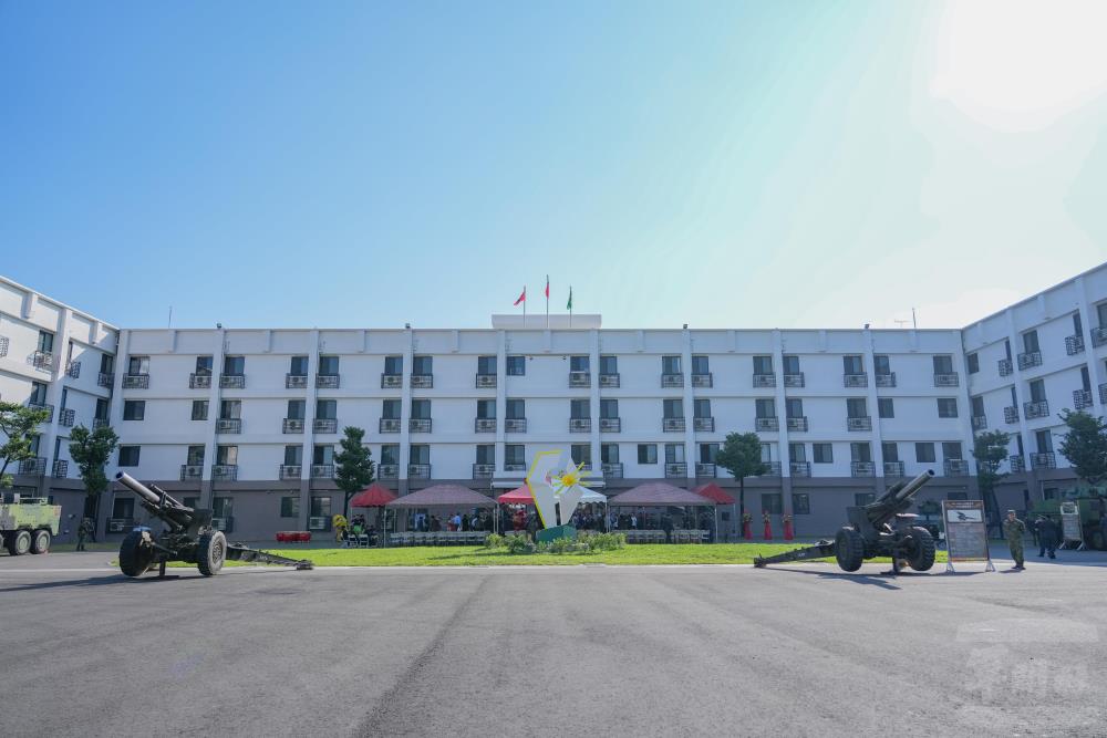 龍泉營區空間寬敞，重視生活與訓練機能。（軍聞社記者林庭暉攝）