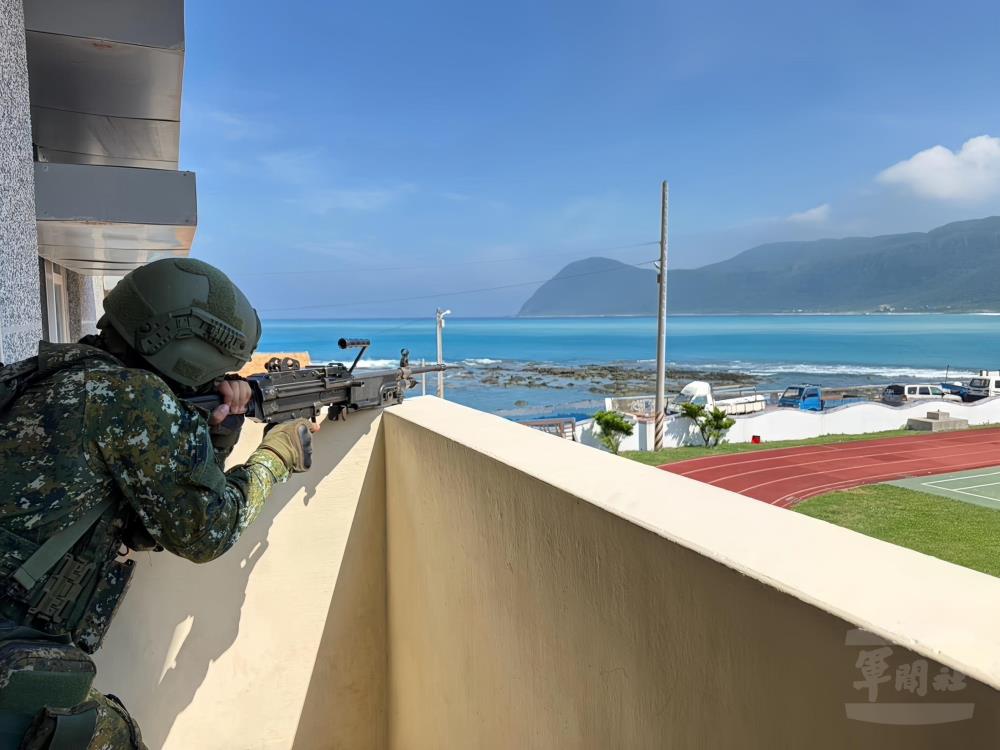 第二作戰區登島部署演練　強化外離島防衛能量