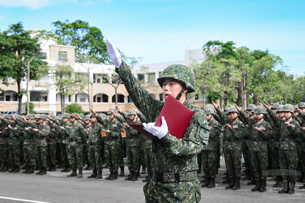137旅軍事訓練役開訓典禮