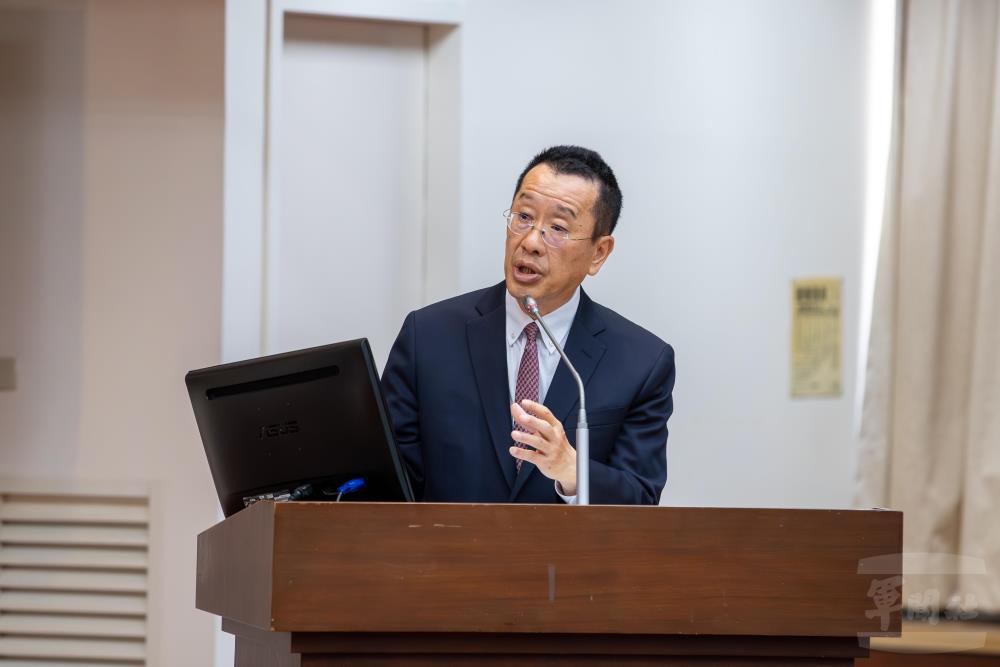顧部長:依建軍優序推動裝備籌建 強化防衛韌性 顧部長:依建軍優序推動裝備籌建 強化防衛韌性
