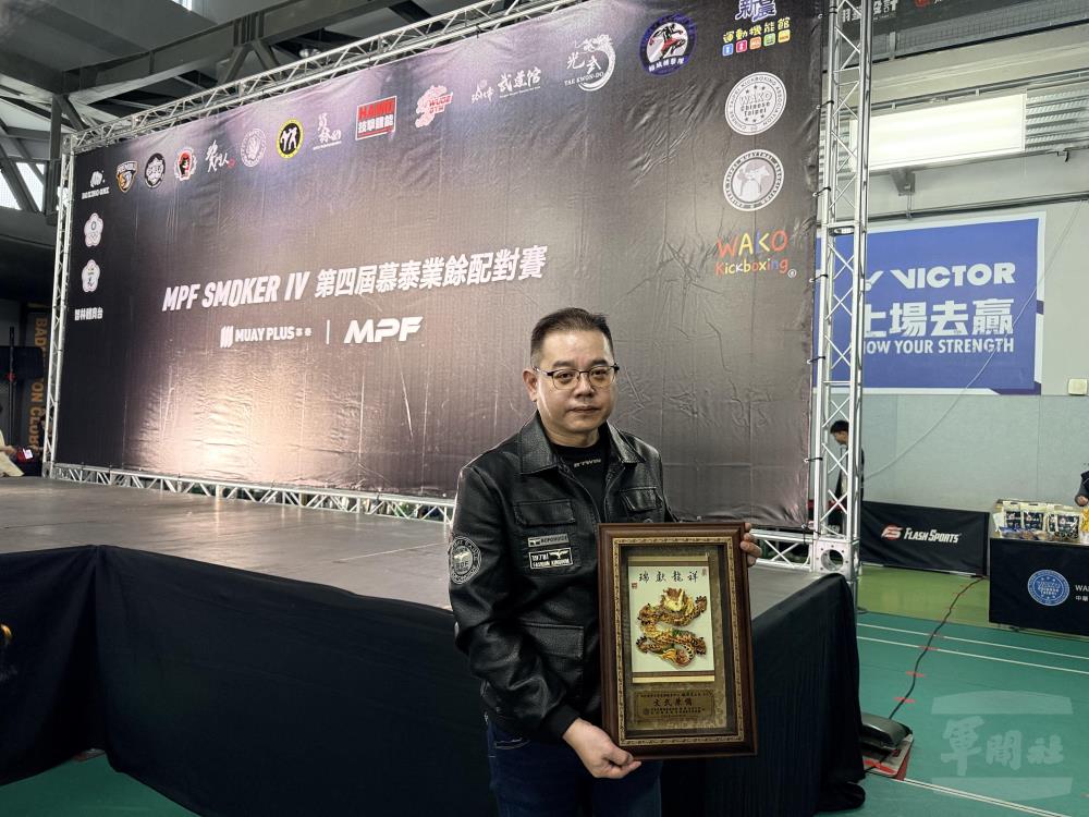 主辦單位感謝通識中心主任魏澤民率隊，提供現場選手緊急醫療處置。（國防醫學大學提供）