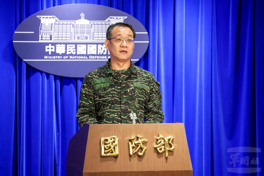 法律司人權保障處長于少將譴責中共破壞區域和平。（軍聞社記者周昇煒攝）