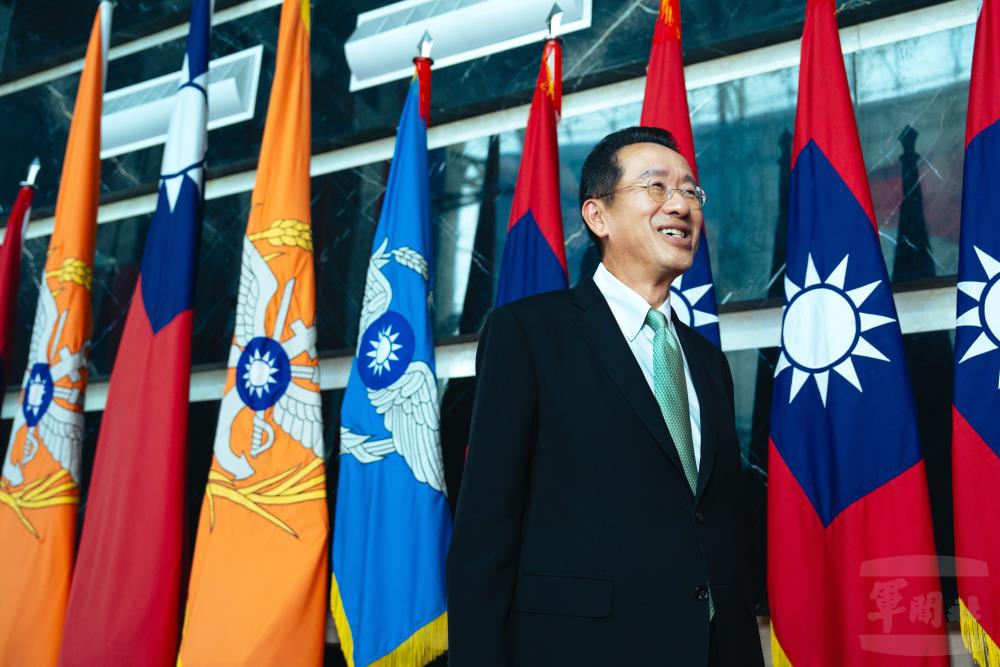 國防部長顧立雄任職滿一週年。(軍聞社記者邱奕菖攝) 國防部長顧立雄任職滿一週年。(軍聞社記者邱奕菖攝)