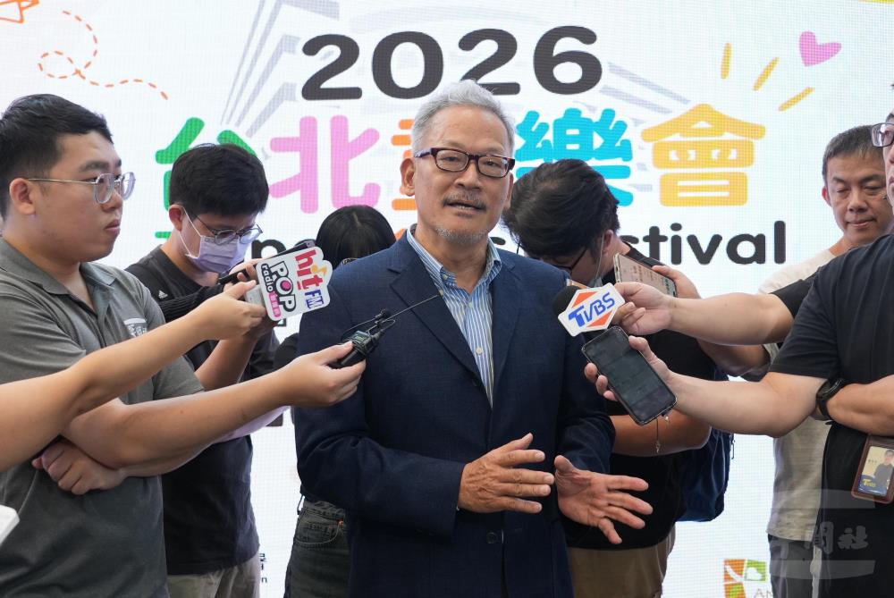 安得烈協會理事長張德明接受媒體訪問。（軍聞社記者呂尚俞攝）