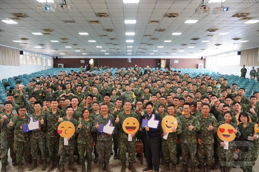 通訓中心心輔講座　引導官兵正能量翻轉人生