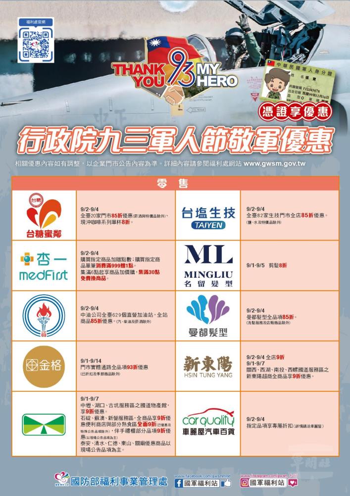 全聯福利中心推出滿1000元現折250元的累折活動。（擷自福利處網站）