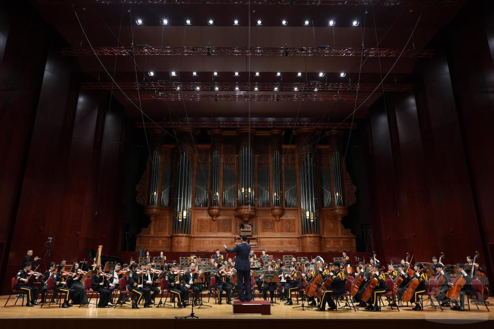 國防部示範樂隊「柳營樂饗」　優美旋律展現藝文實力