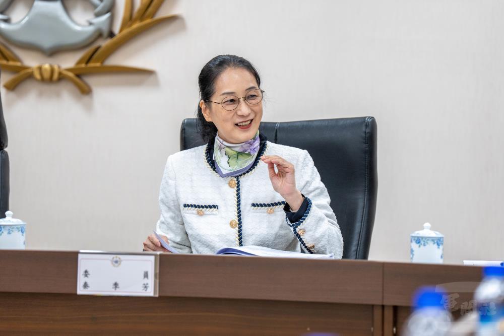 委員提出具體建議，供與會者研討。（軍聞社記者吳冠萱攝）