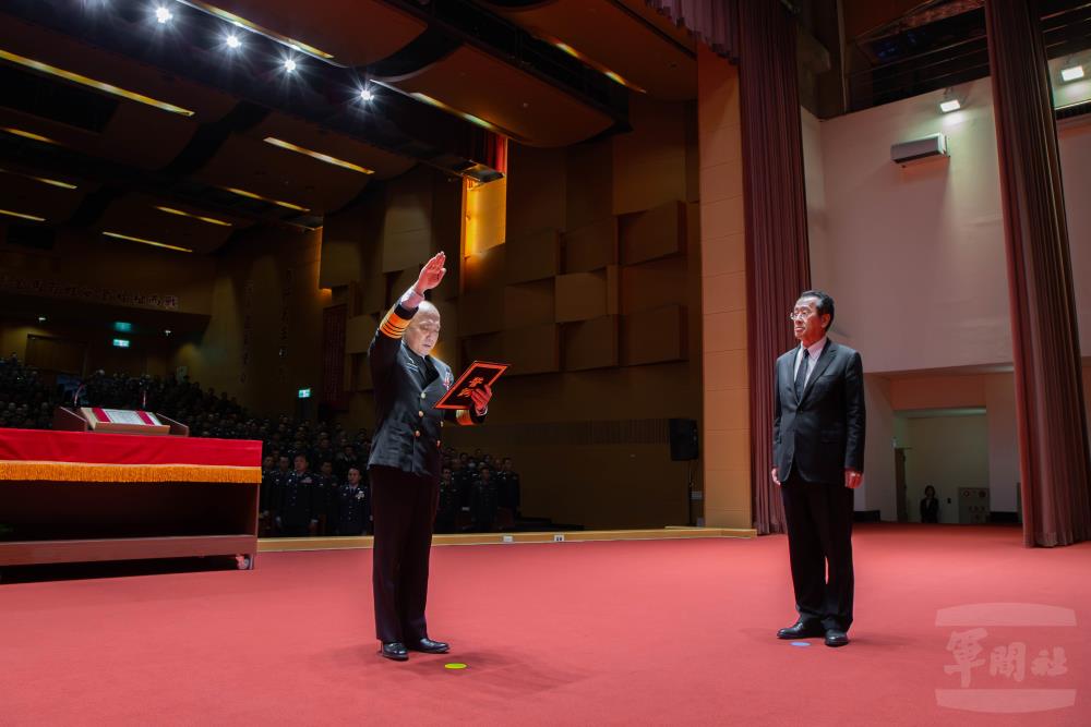 國防大學校長任職布達　顧部長：與時俱進培育建軍備戰優質人才 