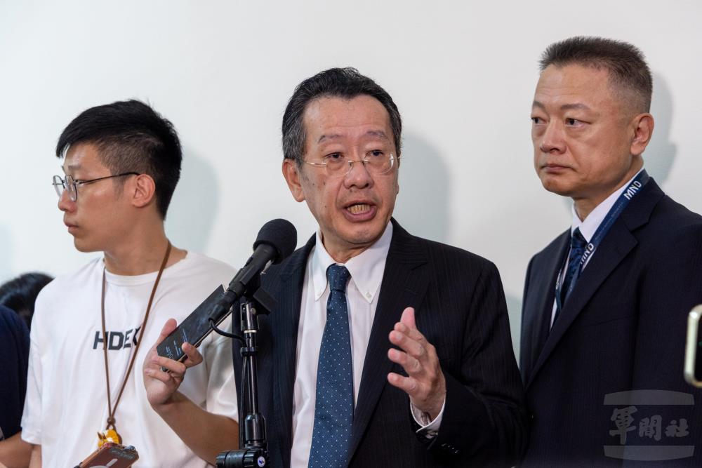 顧部長：軍人待遇條例修正　盼立院兼顧國家施政衡平
