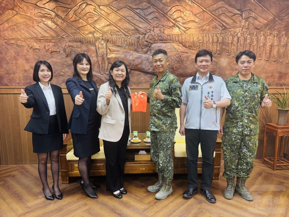 軍友保險公司端節前夕　敬軍慰勞臺南國軍部隊
