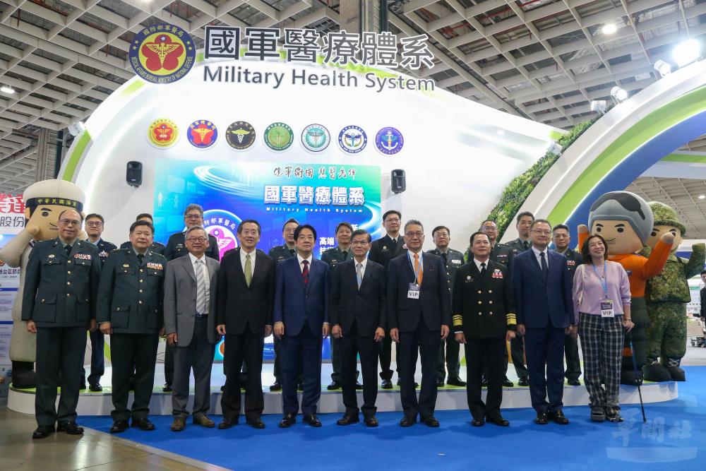 賴總統出席2025醫療科技展　盼結合科技優勢走向國際