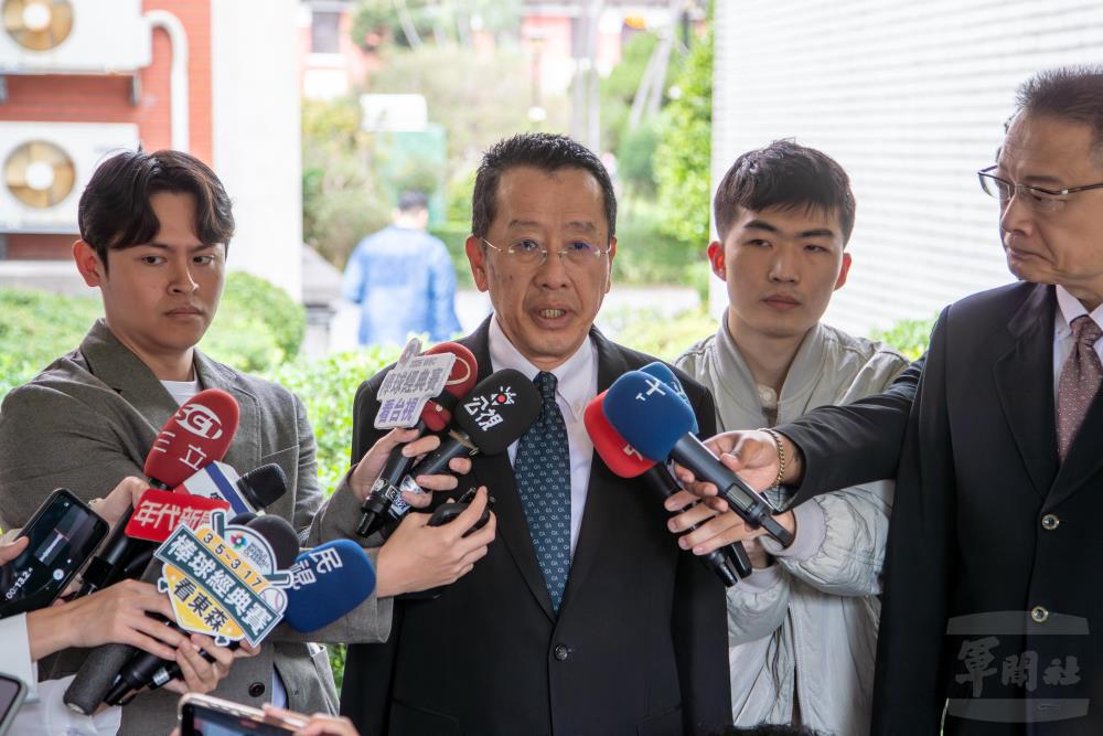 三項軍購案發價書3/15屆期　顧部長盼立院先行授權簽署