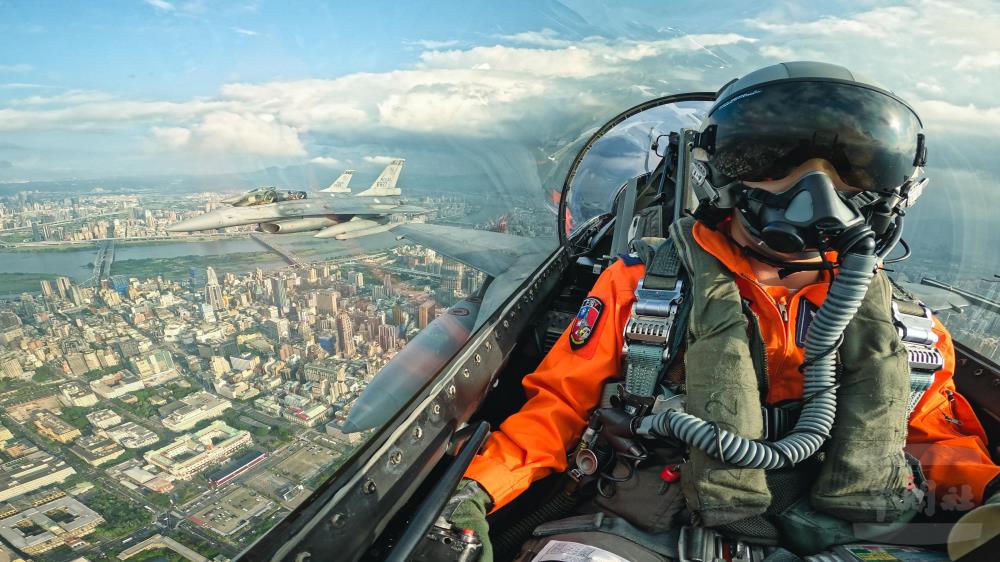國慶空中兵力整備-F-16戰機