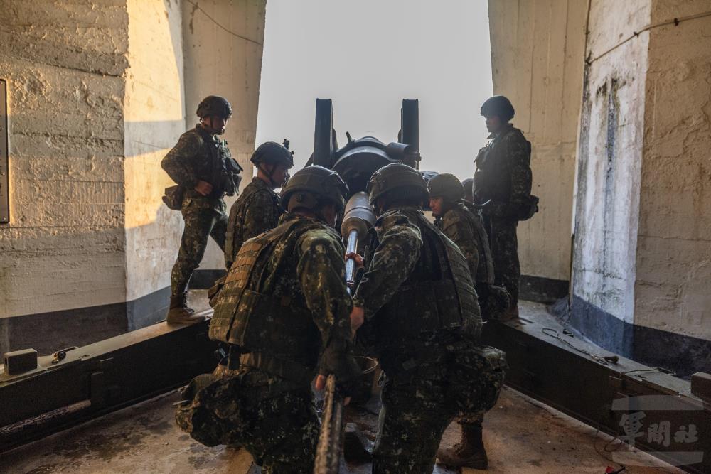 北高守備大隊官兵展現堅實的防衛決心。（青年日報提供）