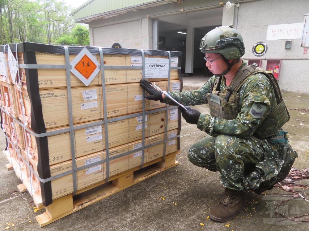 五支部彈藥預置分屯　強化整體作戰持續力