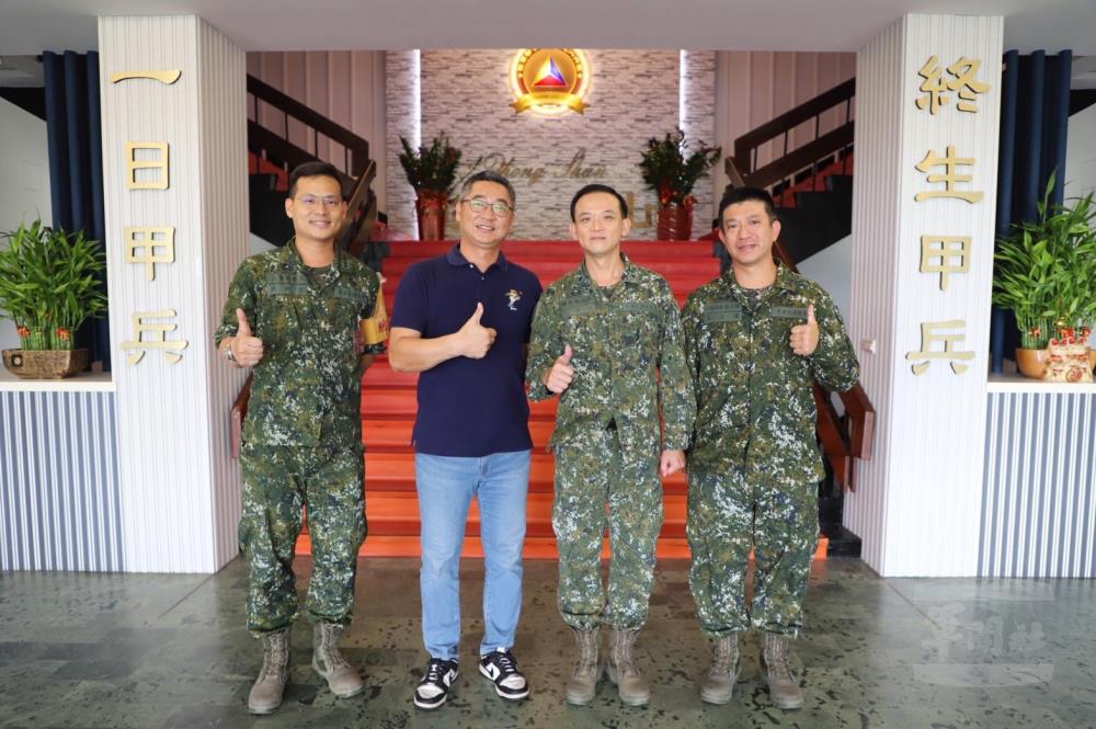 朝陽科大拜會聯兵586旅　協助培育國軍人才