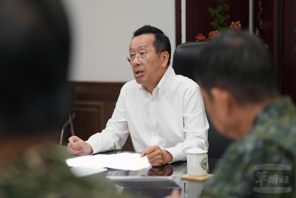 【影】顧部長宣布漢光演習結束　肯定官兵連續10天9夜全心投入