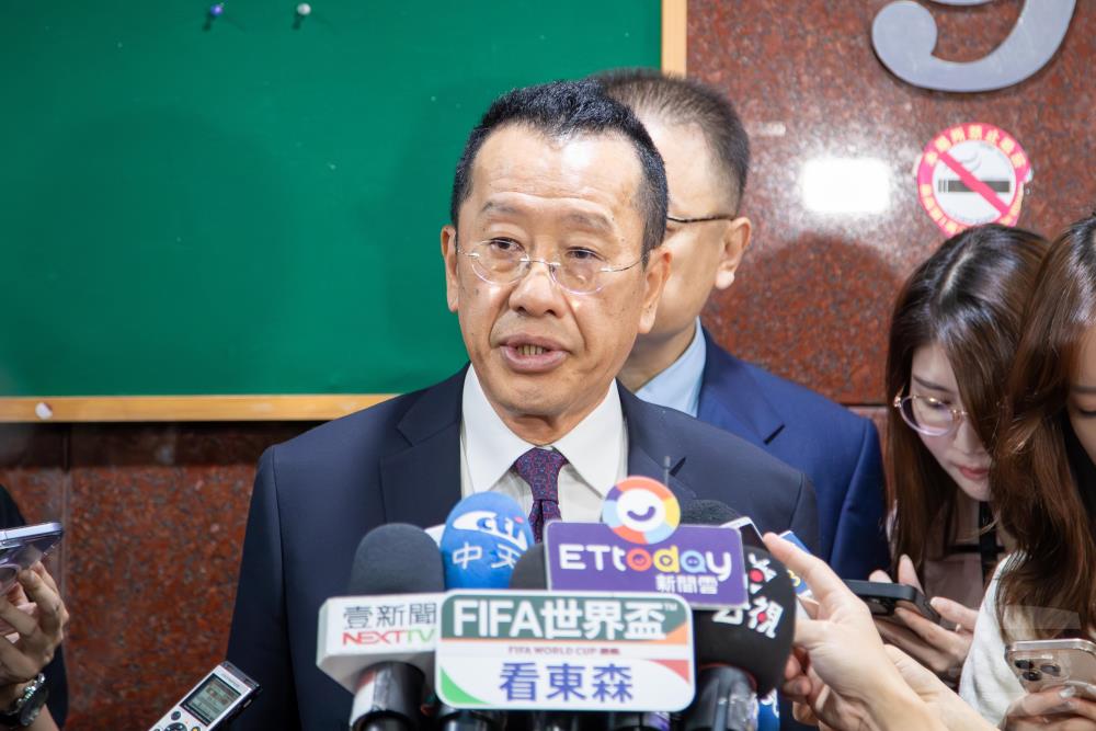 顧部長：感謝美國防授權法案援臺　將用以提升防衛能量