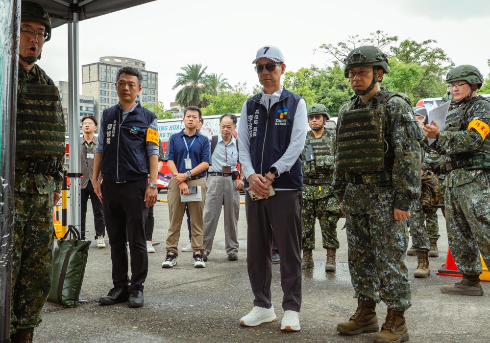 自強演習動員徵集　驗證全民總力運用效能