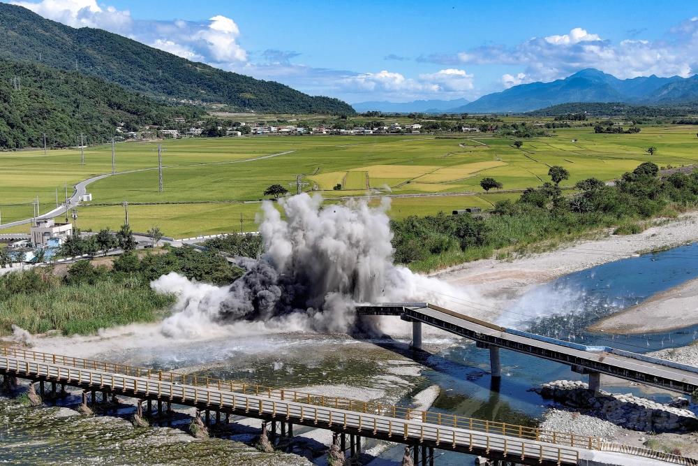 陸軍橋梁爆破作業　提升工兵部隊實作經驗