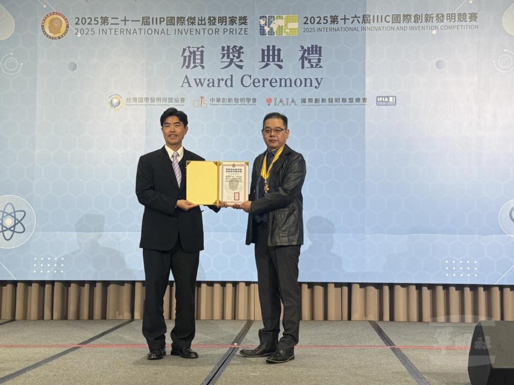 2025國際創新發明菁英獎　魏澤民教授榮獲肯定