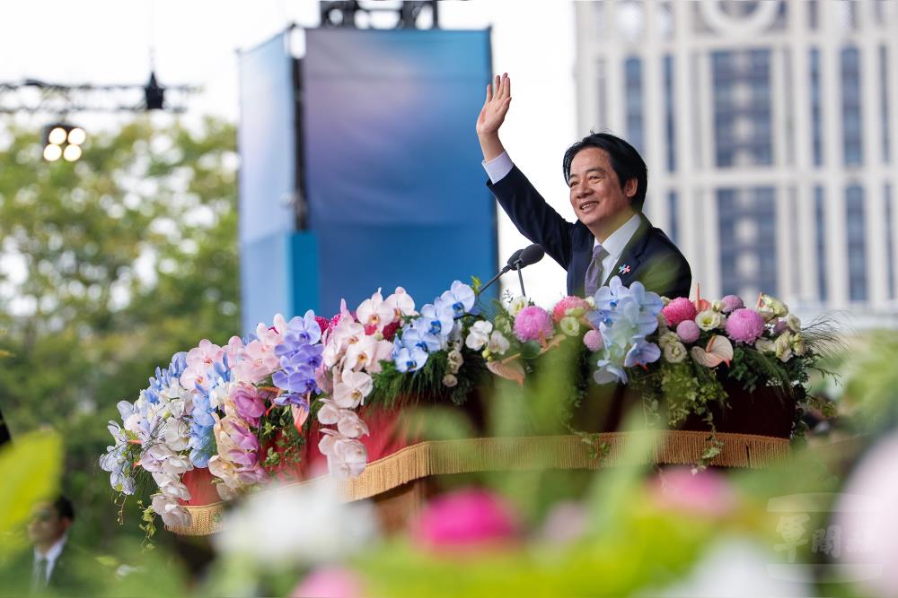 賴總統發表國慶演說　籲團結守護國家維護區域和平