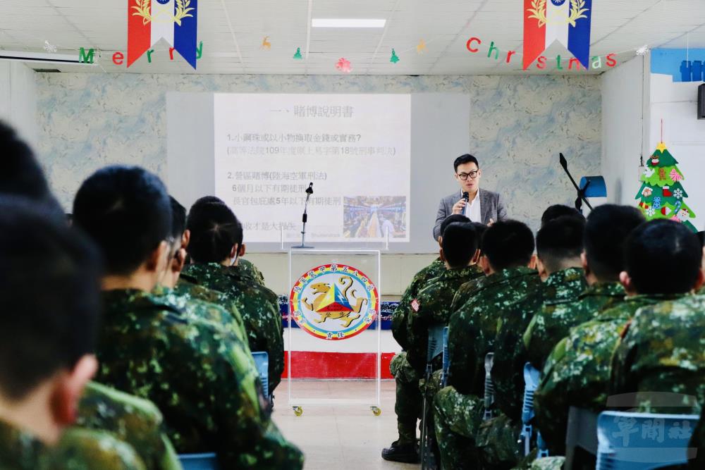 584旅軍法紀宣教　強化官兵守法重紀觀念