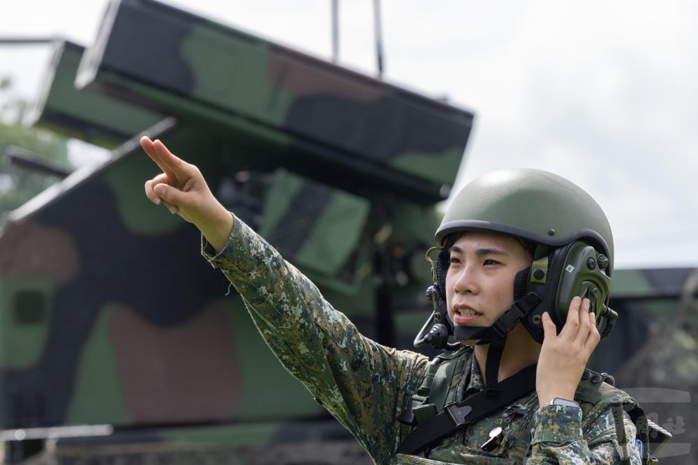第五作戰區執行整體防空作戰演練。（軍聞社記者吳柏融攝）