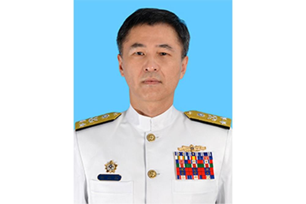 海軍司令由參謀本部副總長蔣正國中將調任，同時晉任海軍二級上將。（國防部提供）