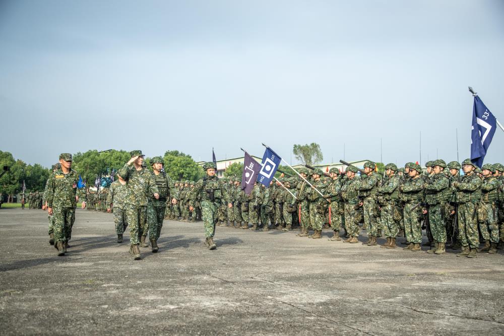 機步第333旅長泰操演　實施戰場閱兵暨精神動員