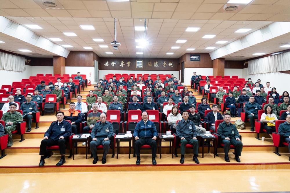 季政委赴高雄總醫院專題演講　強調韌性思維強化災害應變能量
