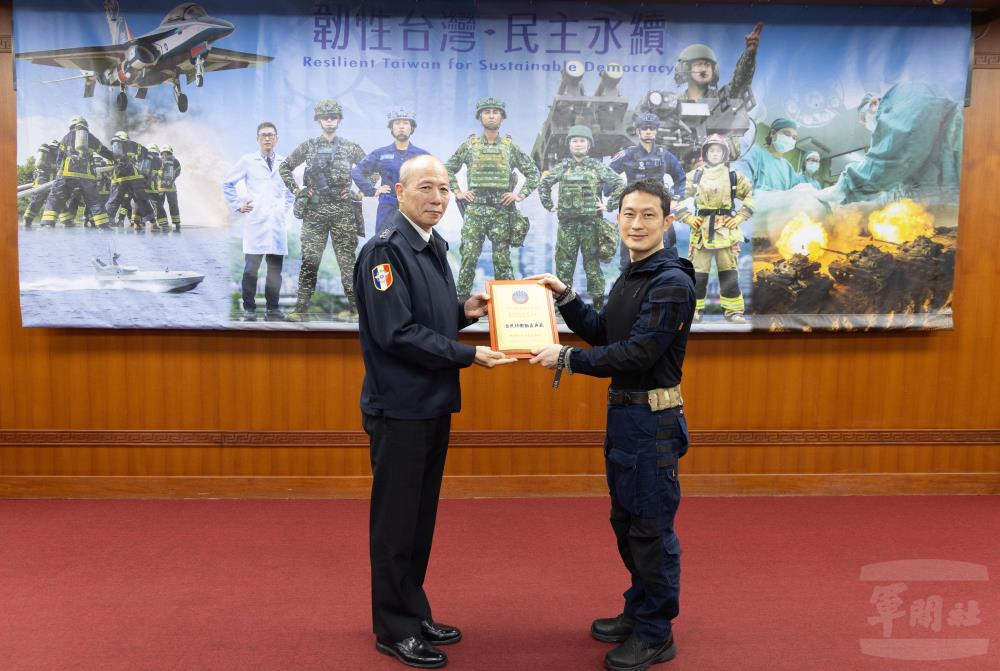 軍聞社照片:梅總長主持臺閩戰綜會報 勉各界齊力建構全社會韌性