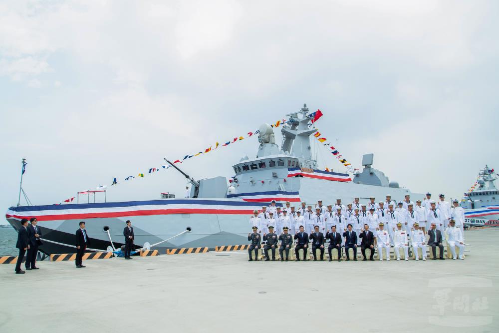 ROCS Dan Jiang Commissioned into Service; President Urges Navy to Safeguard Taiwan’s Waters and Demonstrate Resolve to Defend the Nation